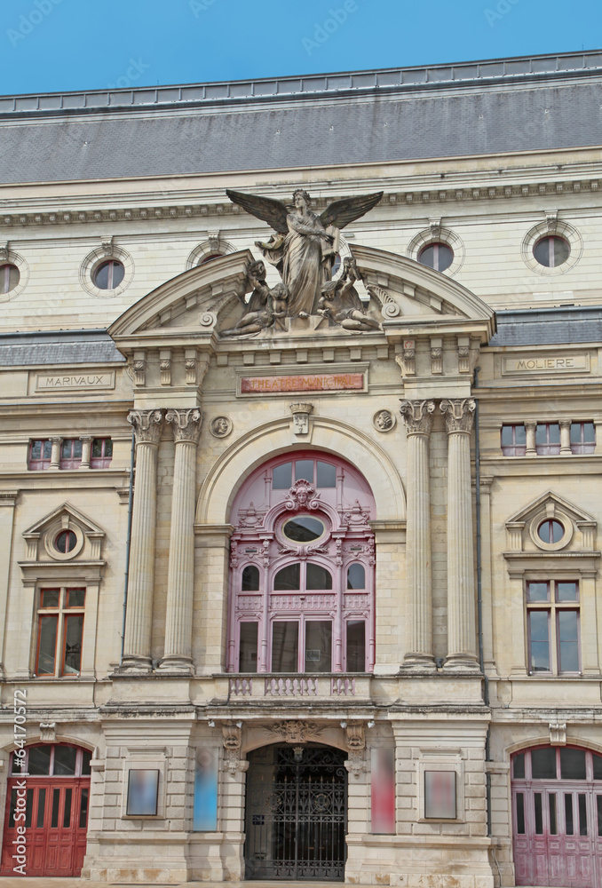 façade du théatre de Tours