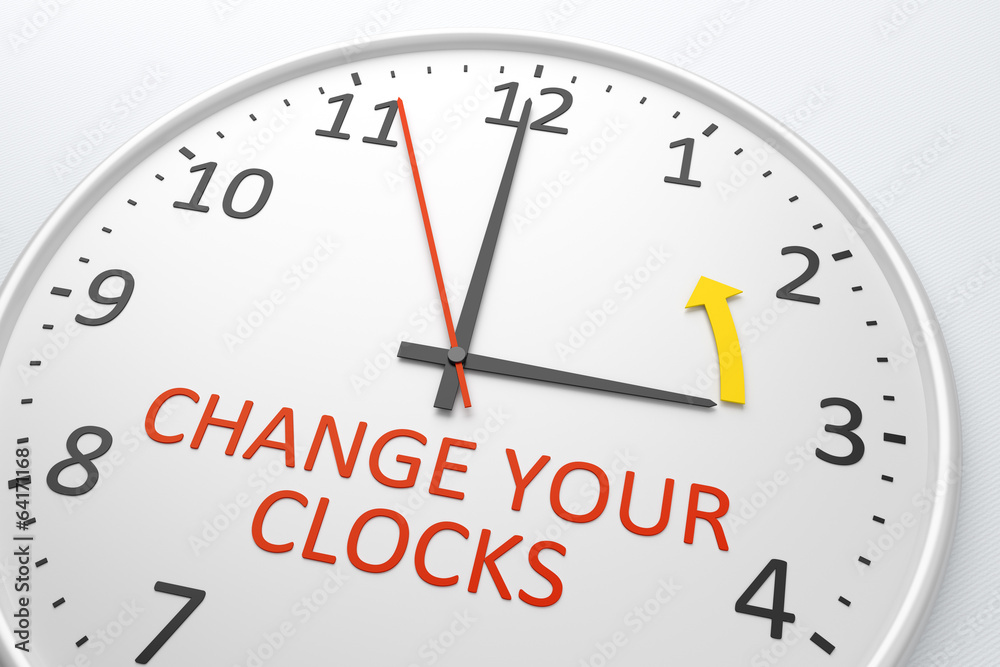 Change Your Clocks Change Your Clocks
