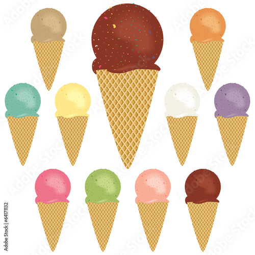 Ice cream cones
