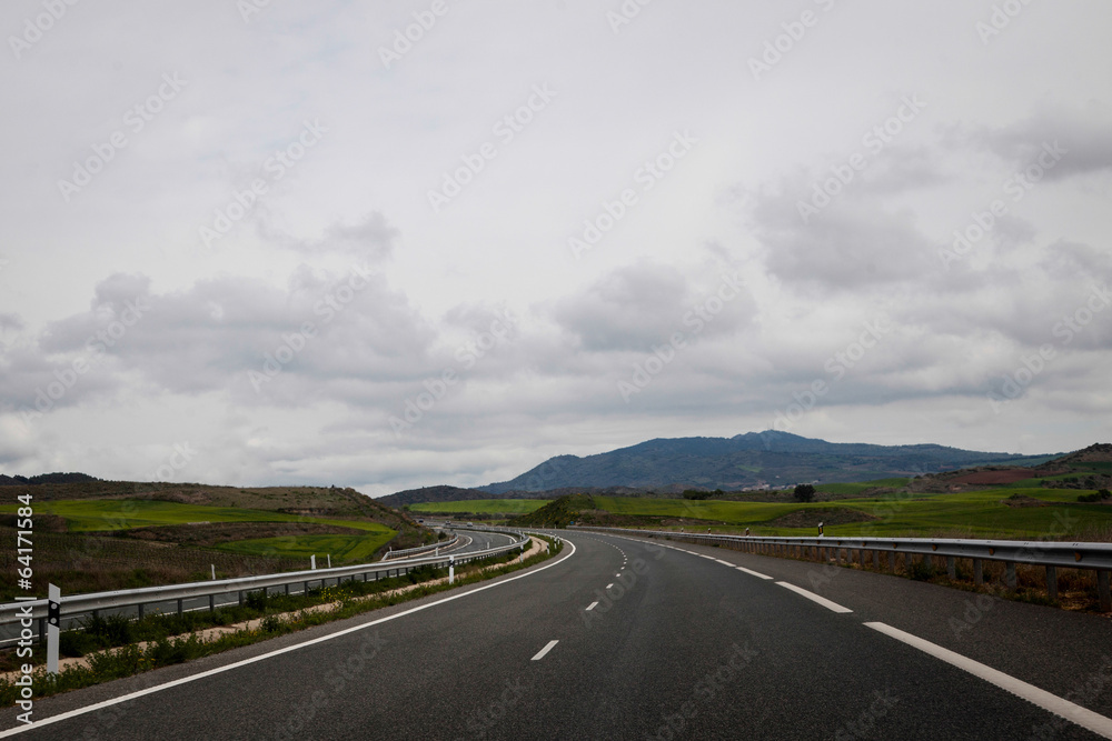 Fototapeta premium Carretera autopista