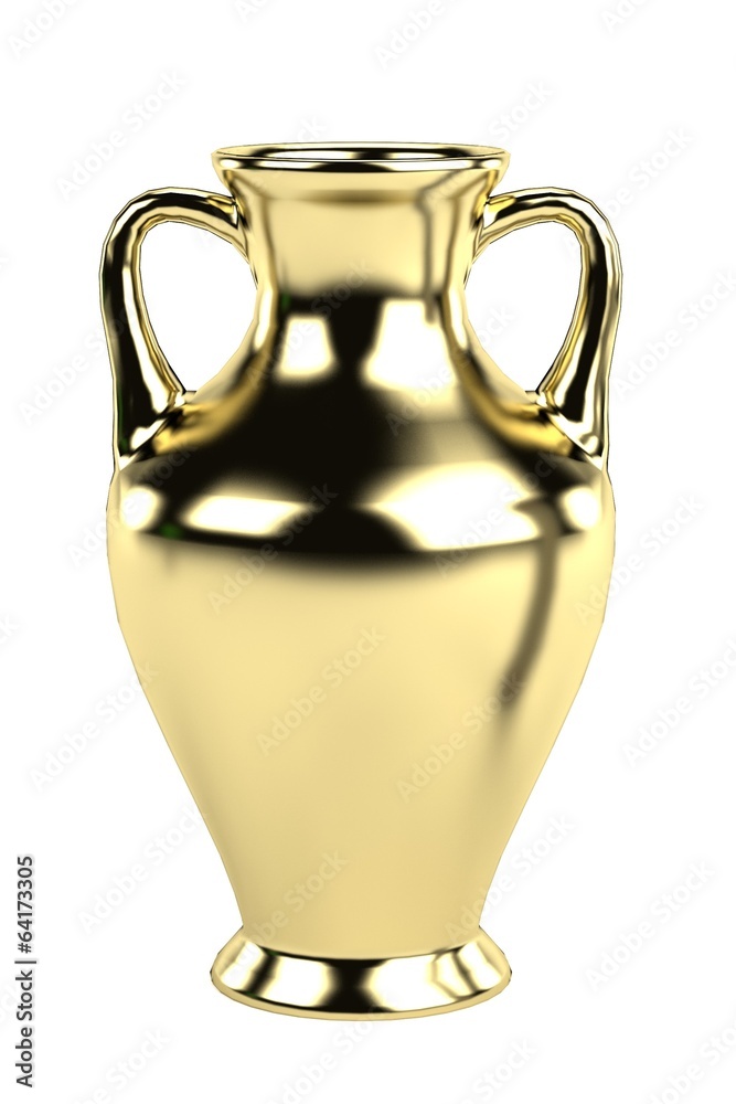 realistic 3d render of vase