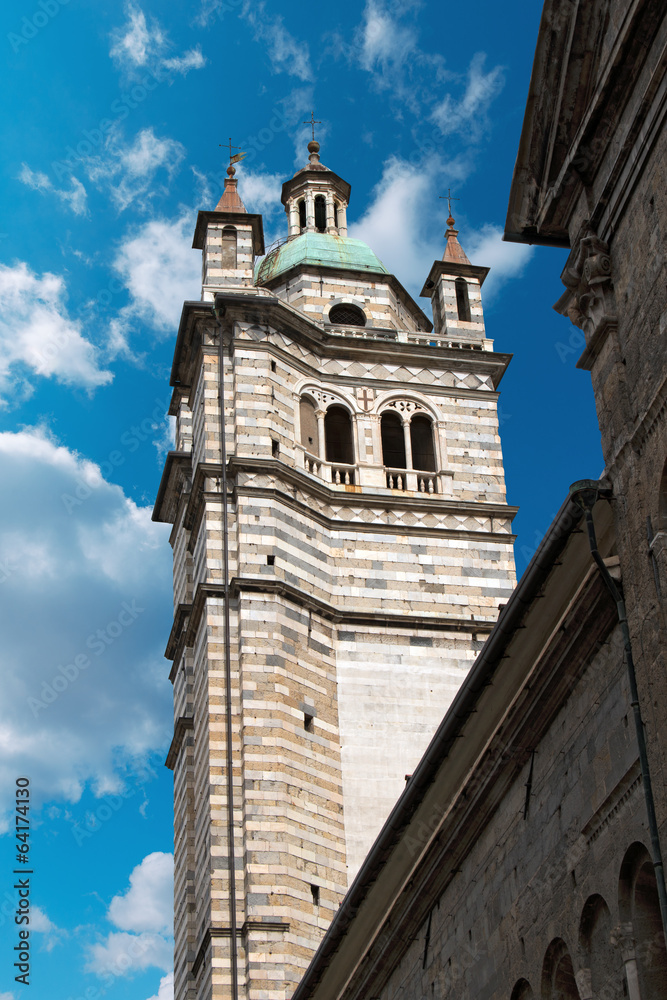 Bell Tower of St. Lawrence Cathedral Genoa
