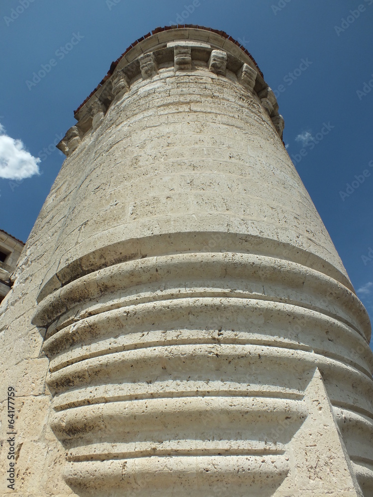 castillo de cuellar en Segovia