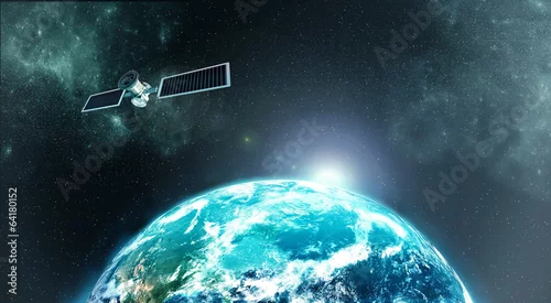 Obraz Satelita ziemski