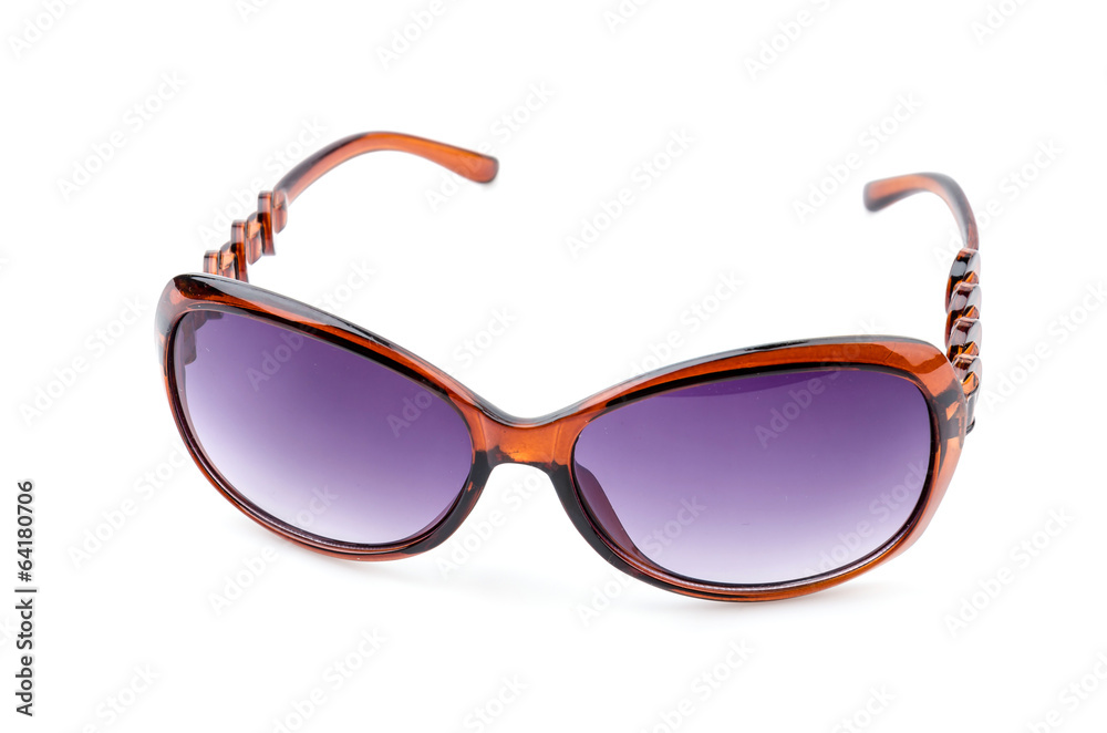 Sunglasses isolated white background Sunglasses isolated white background