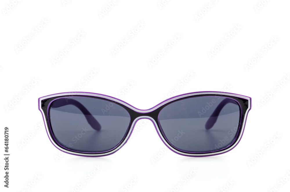 Sunglasses isolated white background