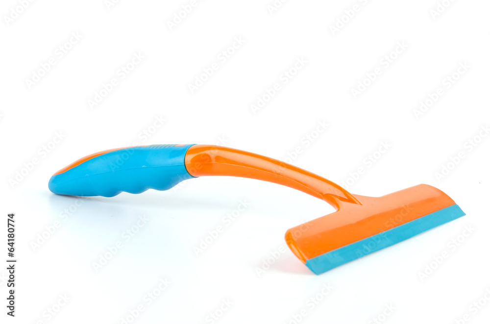 Handle cleaner water isolated on white background