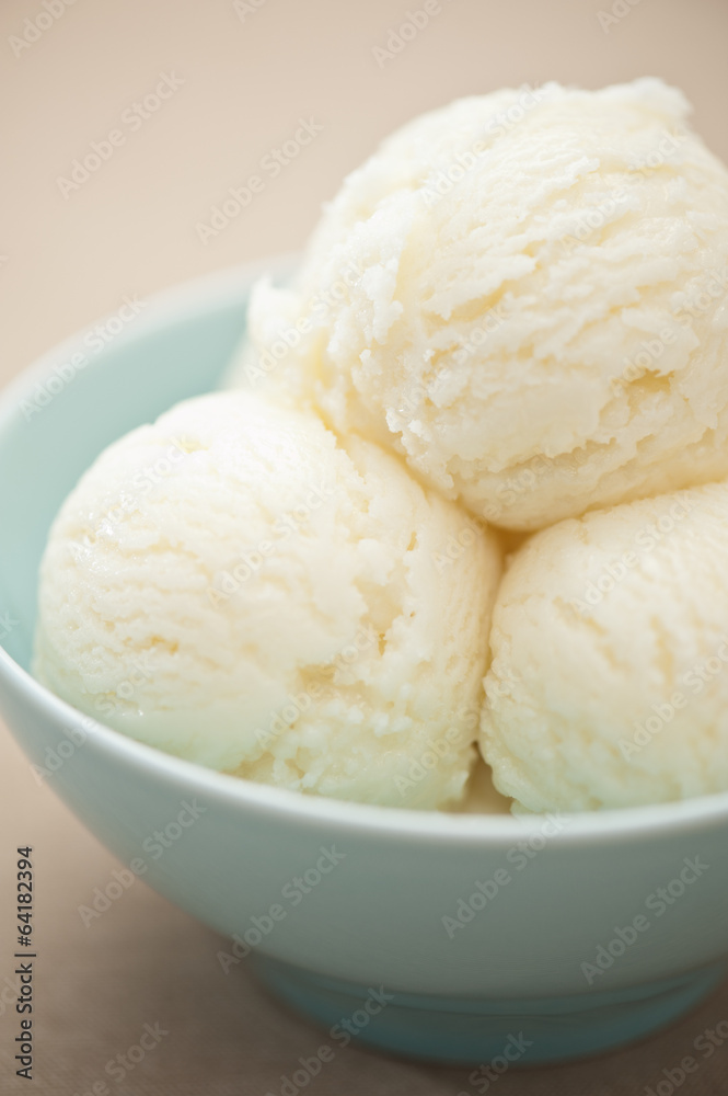 Vanilla ice cream Vanilla ice cream
