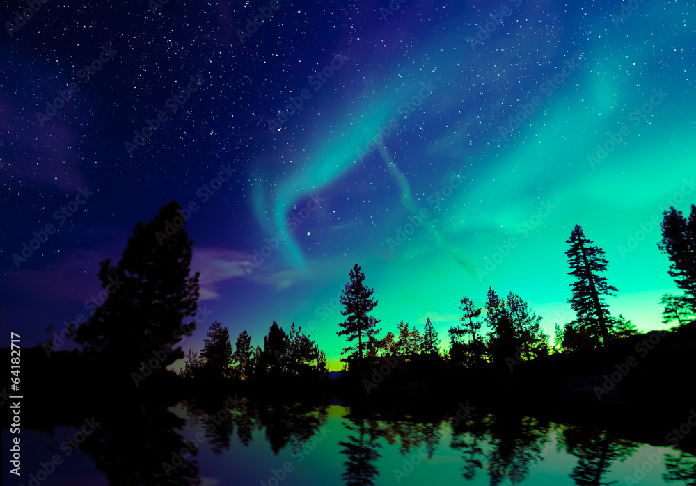 Northern lights aurora borealis Northern lights aurora borealis