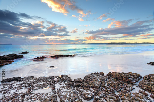 Dawn colours at Jervis Bay NSW Australia