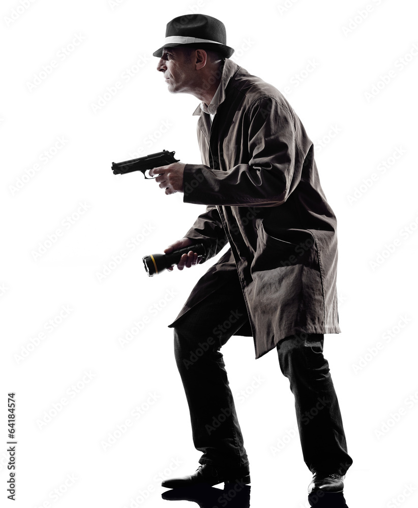 detective man criminals investigations silhouettes detective man criminals investigations silhouettes