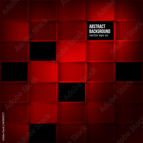 Vector color squares. Abstract background
