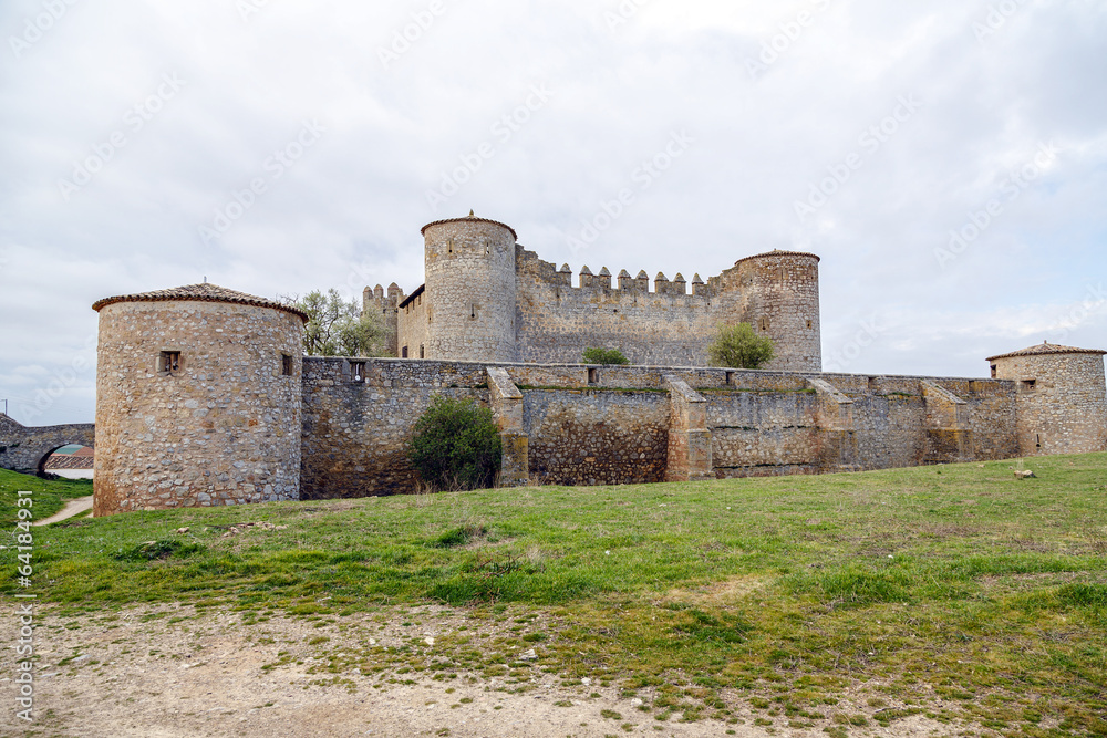Castle in Almenar village, Soria