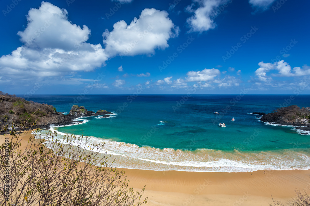 Sancho Bay,in Fernando de Noronha Sancho Bay,in Fernando de Noronha