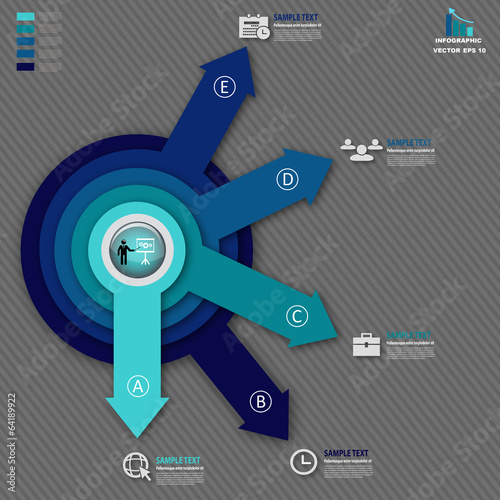 Infographic vector