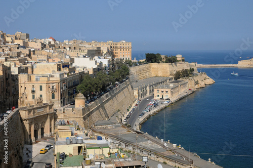 Malta, the picturesque city of Valetta photo