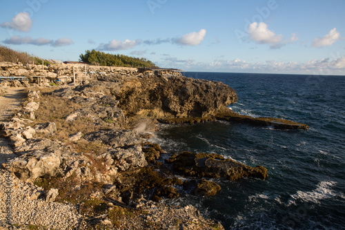 Cape north point on the island of Barbados