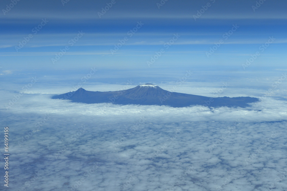 Flying over the Kilimandjaro Flying over the Kilimandjaro