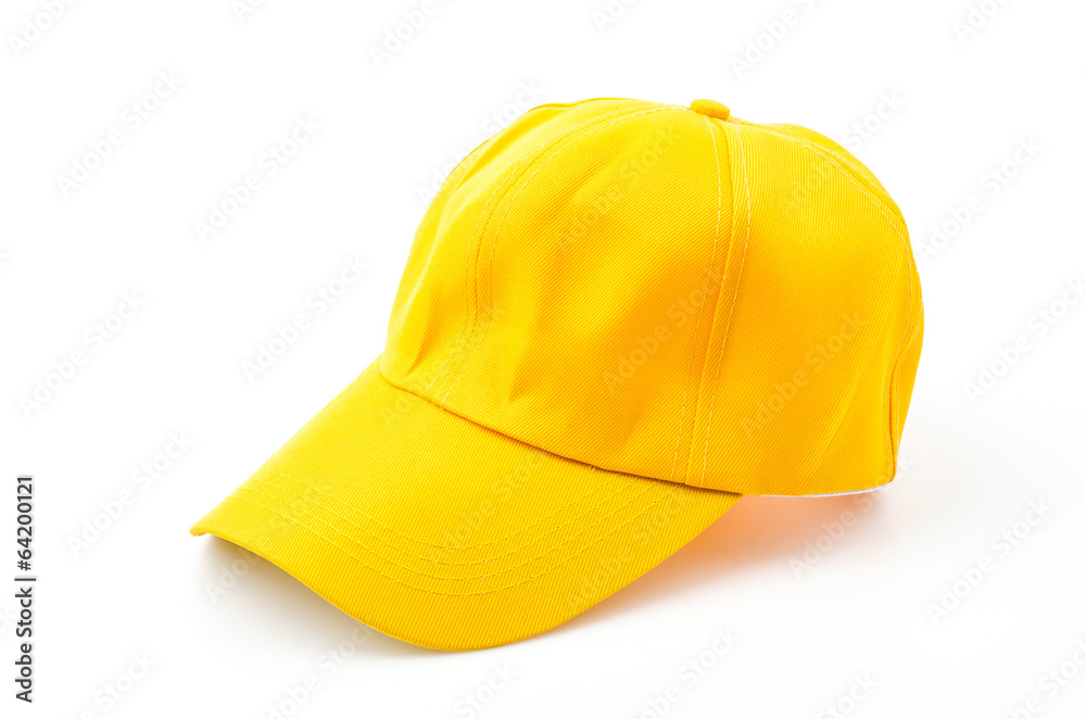 Fototapeta premium Baseball cap isolated white background