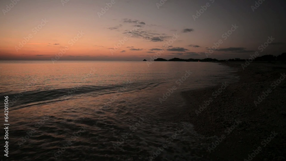 沖縄の夕景 沖縄の夕景