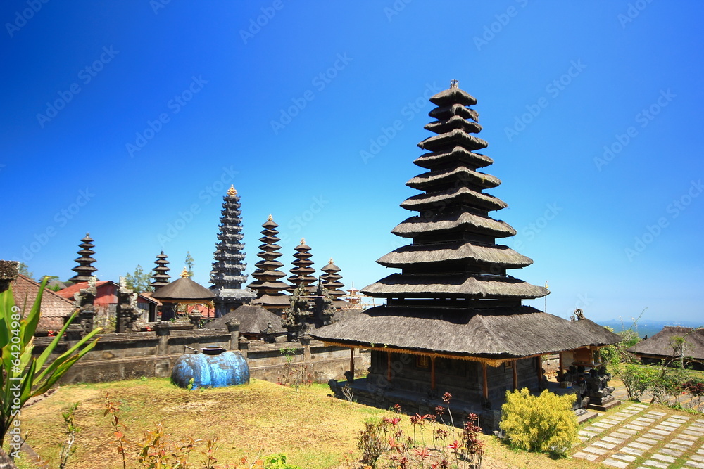 Bali roof  style, Besakih, Indonesia