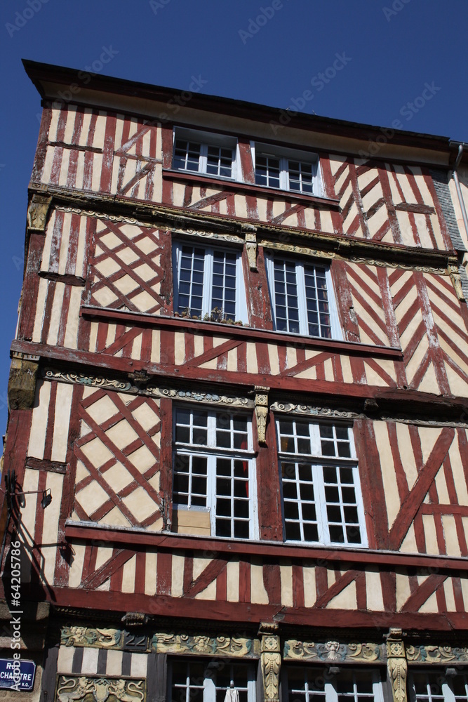 maison à colombages vieux Rennes