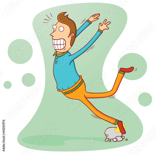 stumbling