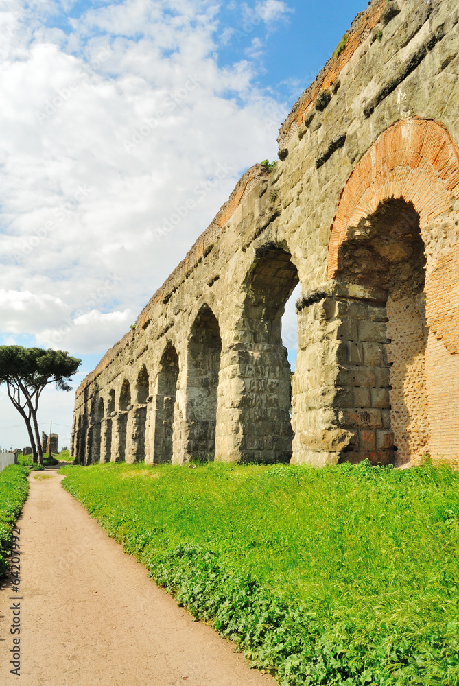 Parc of Aqueducts in Rome