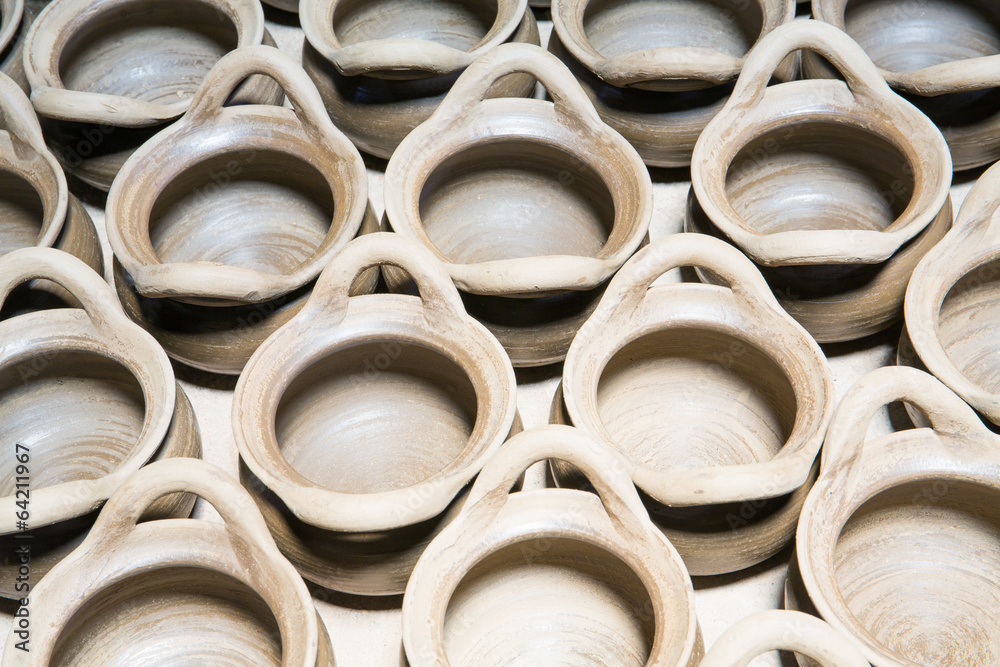The antique pottery The antique pottery