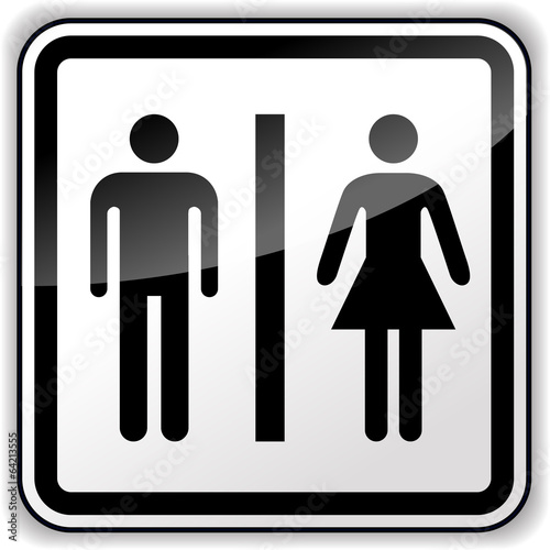 Vector man woman access