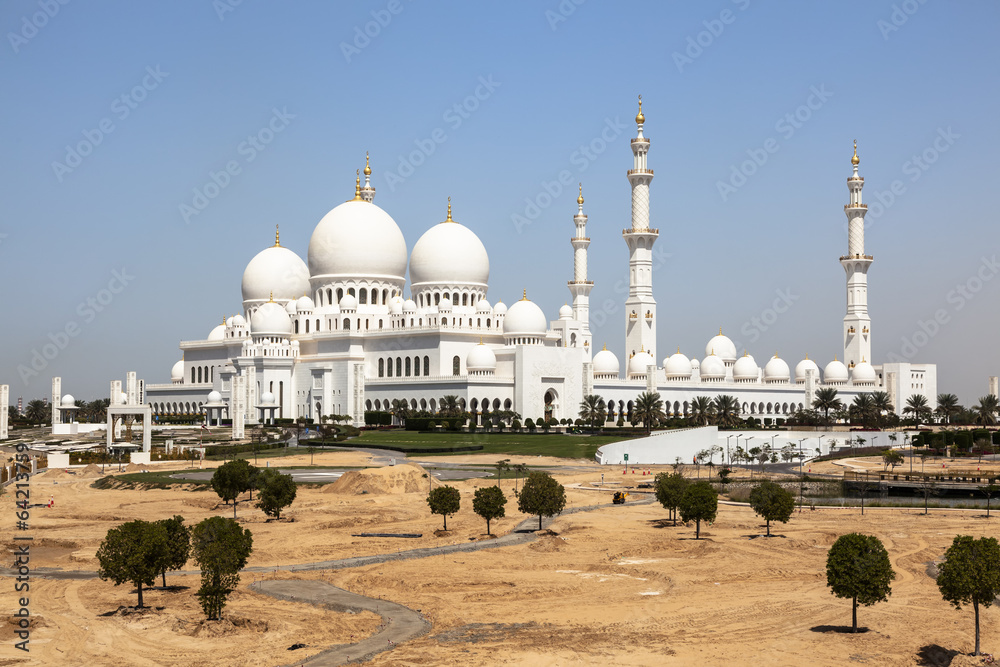 Obraz premium Sheikh Zayed Grand Mosque in Abu Dhabi
