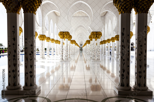 Photography Sheikh Zayed Grand Mosque in Abu Dhabi