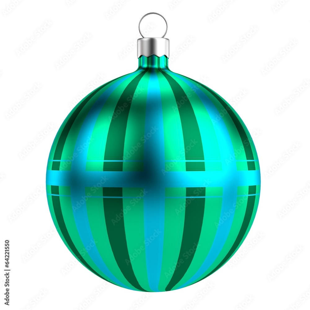 realistic 3d render of xmas ball realistic 3d render of xmas ball