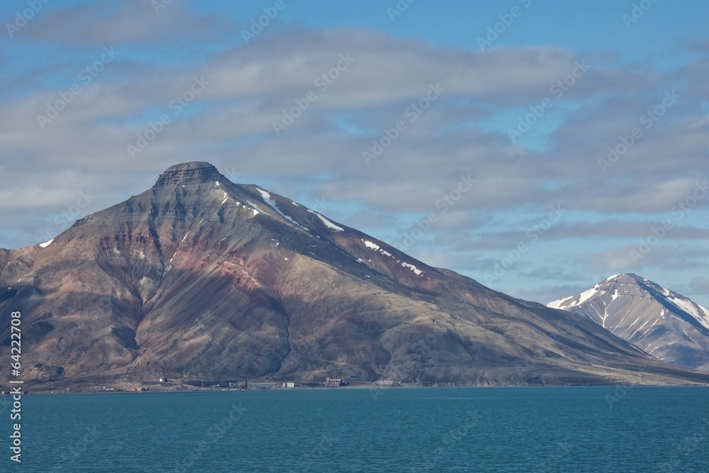 Coal Mining in Isfjorden, Spitsbergen