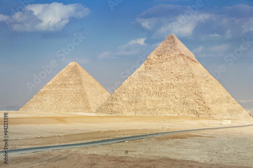 Pyraimds in Giza  Egipt