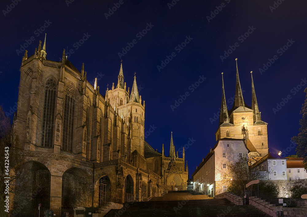 Fototapeta premium Erfurt Cathedral