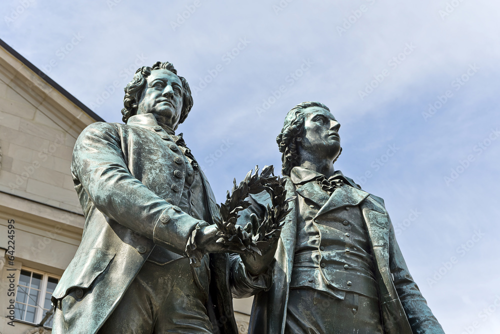 Goethe and Shiller Monument Goethe and Shiller Monument
