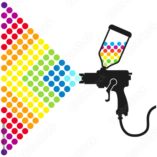 Paint spray gun