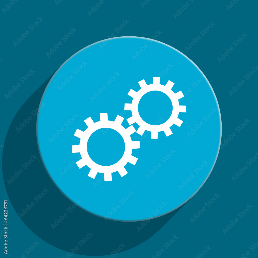 gearr flat vector icon gearr flat vector icon