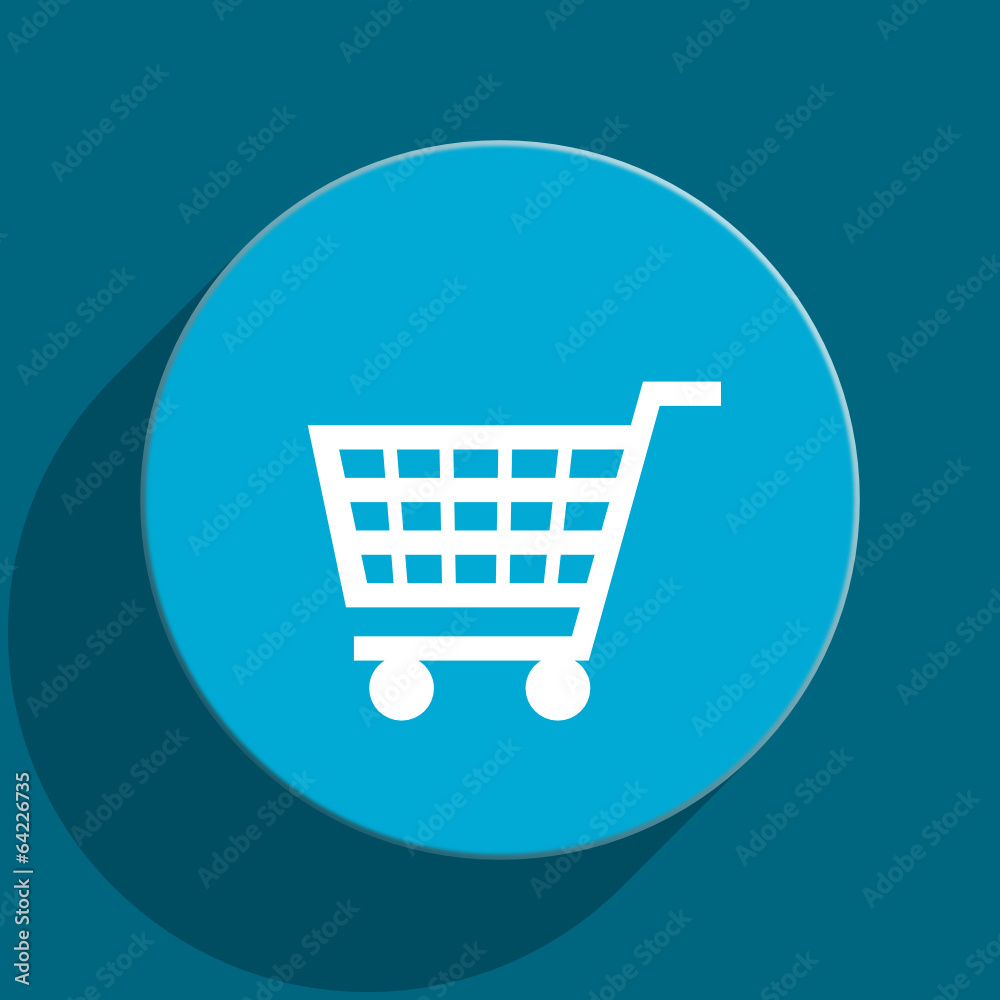 cart flat vector icon cart flat vector icon