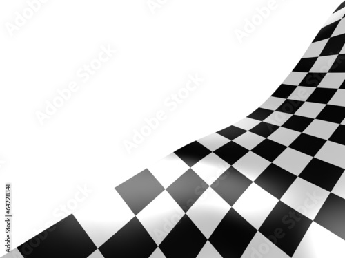 Checkered flag texture.
