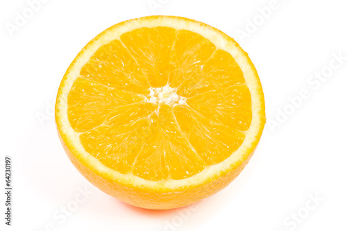 Orange isolated on white background