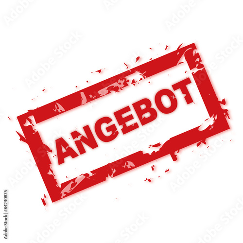 ANGEBOT Stempel