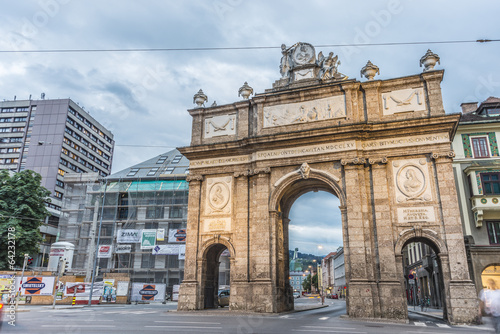 Triumphal Arch in Innsbruck, Austria. © Anibal Trejo