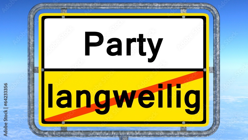 party - langweilig