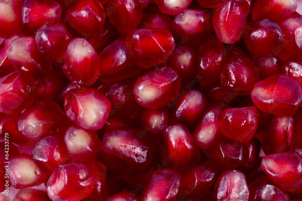 macro of pomegranate seeds for backgrounds macro of pomegranate seeds for backgrounds