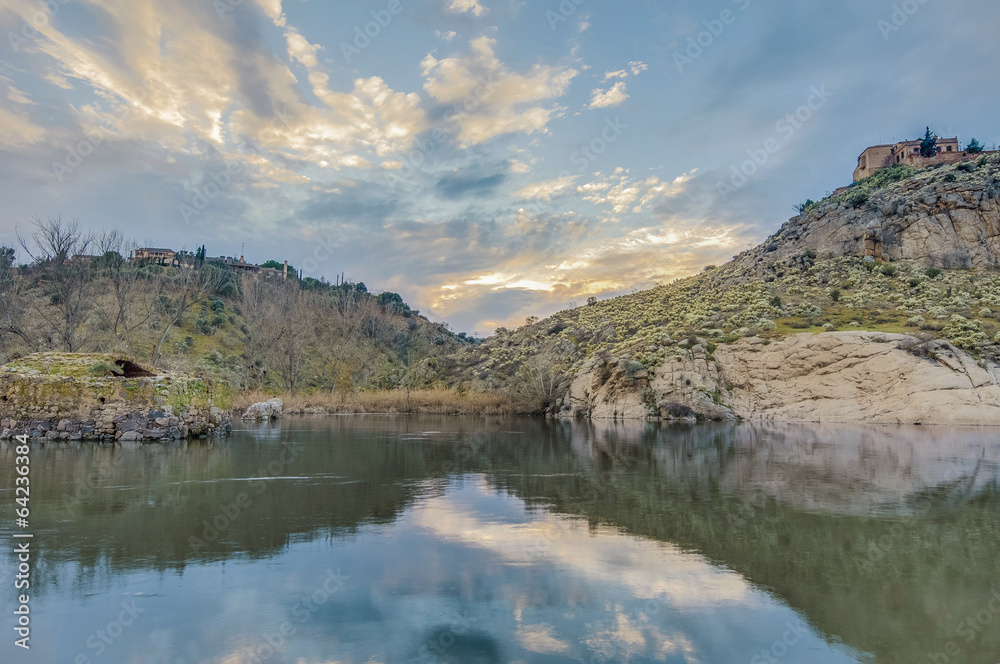 Tajo river near Toledo, Spain