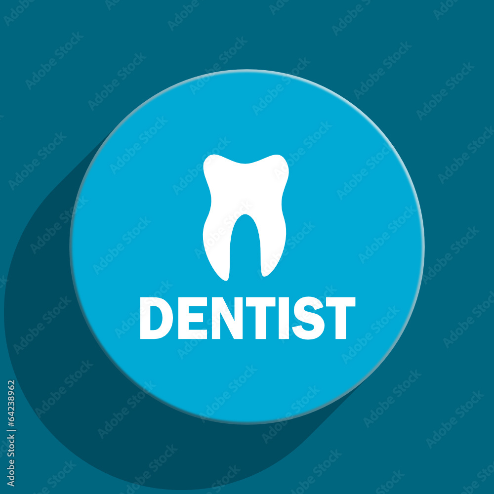 dentist flat vector icon dentist flat vector icon