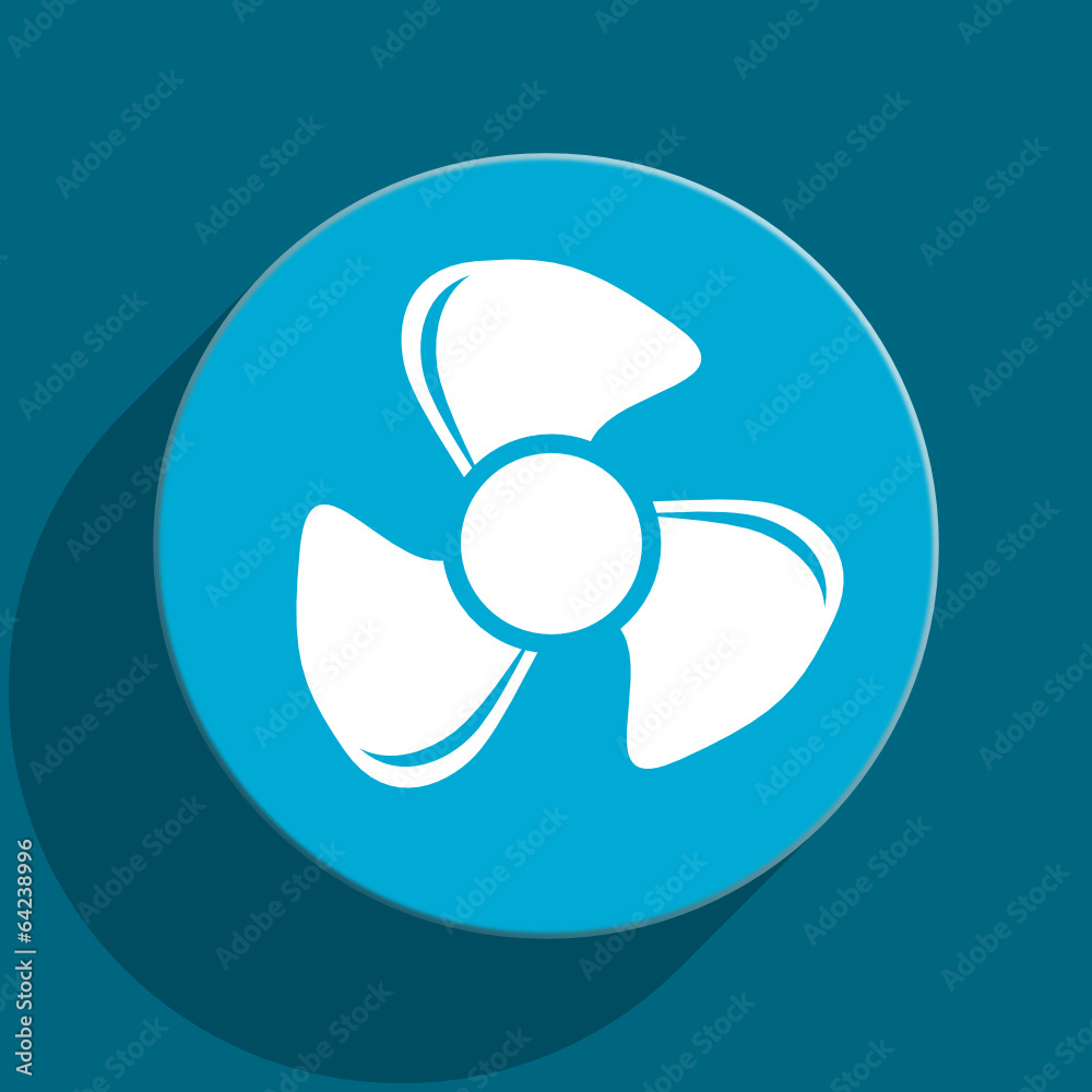 fan flat vector icon fan flat vector icon