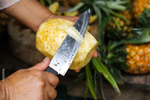 pineapple tropical fruit